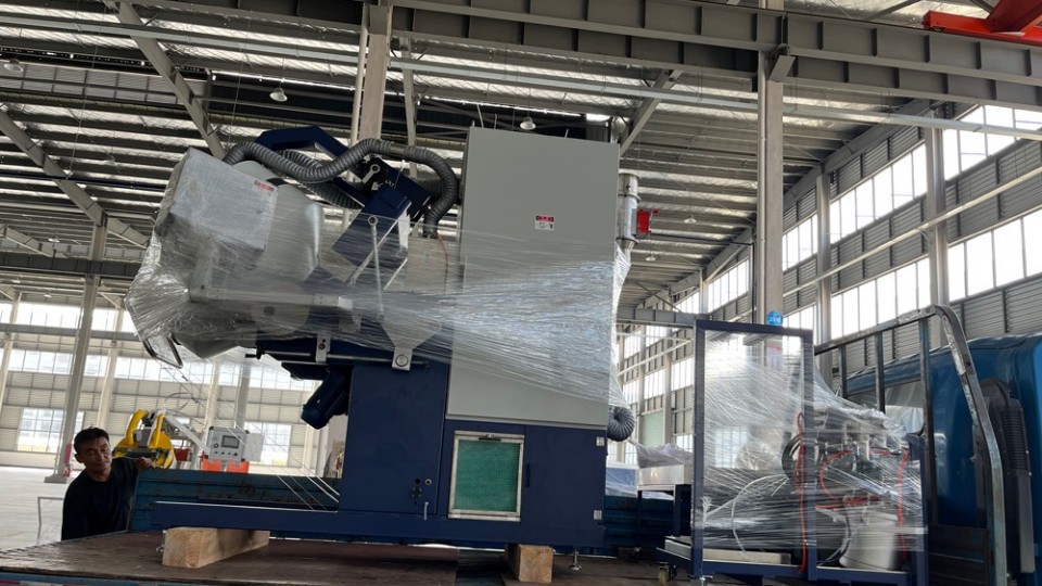 自動滾噴機(jī)PR90發(fā)貨現(xiàn)場—發(fā)安徽密封件客戶（德資）