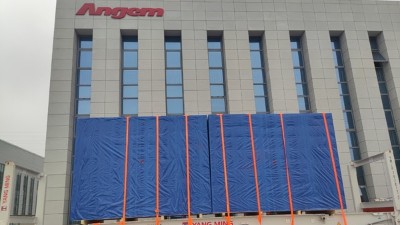 發(fā)了2臺(tái)外圓自動(dòng)滾涂機(jī)，給美國(guó)汽車零件客戶先鋒金屬