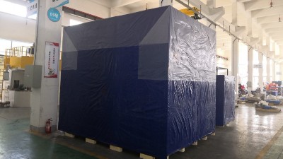 墨西哥、泰國客戶采購的安捷倫自動噴膠機正式打包發(fā)貨