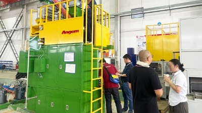 驗(yàn)收?qǐng)A滿落幕！安捷倫噴膠機(jī)精準(zhǔn)適配泰國(guó)客戶黃銅件噴涂