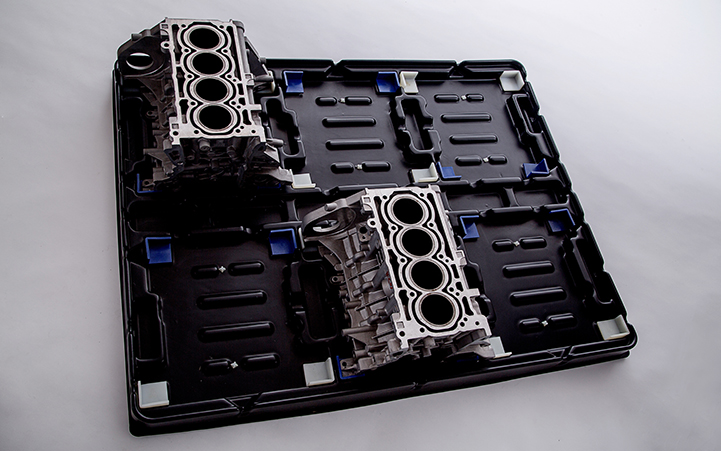 HDPE汽車4缸發(fā)動(dòng)機(jī)吸塑托盤 HDPE汽車4缸發(fā)動(dòng)機(jī)吸塑托盤